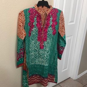 Multi color kurti